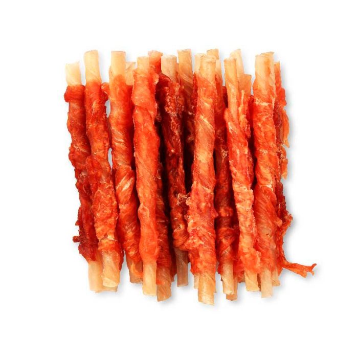 Вялене мясо курки на паличці-ласощі для собак 500 г 