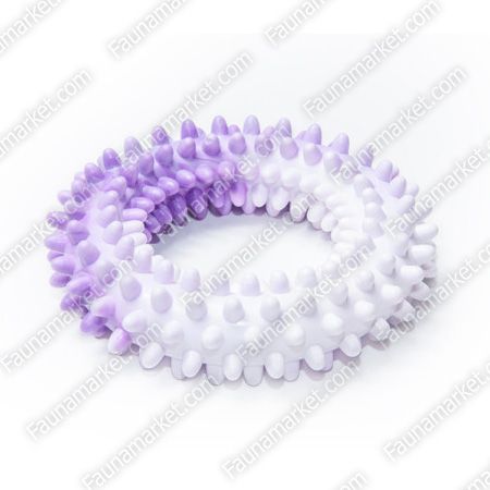 Кільце гумове ваніль з шипами d 14см