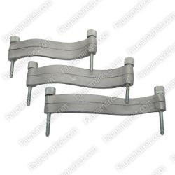 Лекала для вушних раковин 3шт S-тип