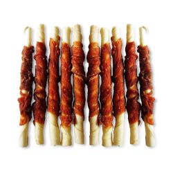 Вялене мясо качки на паличці-ласощі для собак 500 г 