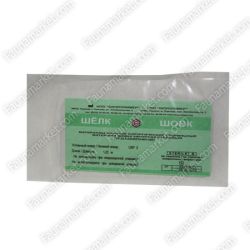 Шовк ветеринарний хірургічний 1,25 м USP 2