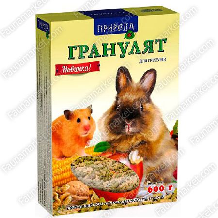 Гранулят для гризунів 600г Сузіря 