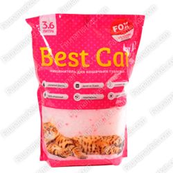 Best Cat Pink Flower силікагелевий наповнювач з квітковим ароматом 3,6 л 
