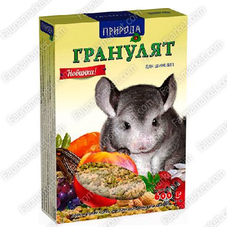 Гранулят для шиншил 600 г Сузіря 