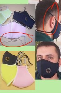 Вітраж комбінезон для собак дівчаток трикотаж на флісі Синій