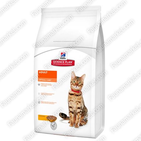 Hills SP Feline Adult Optimal Care з куркою 2,5 кг