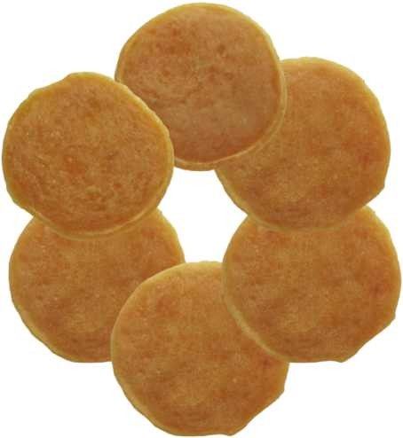 Курячі чіпси з пресованою шкірою для собак 500 г 