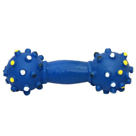 Гантель Міна з шипами іграшка для собак M 12х5см 