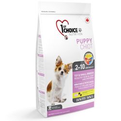 1st Choice Puppy ToySmall Chicken для цуценят міні порід з ягням і рибою 2,72 кг 2,72 кг