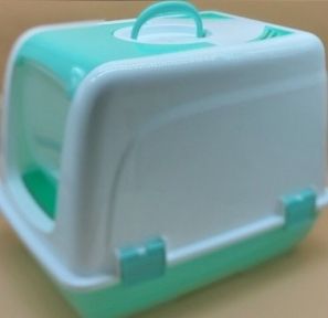 Туалет для котів будка 503740 см Салатовий