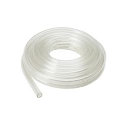 Шланг силиконовий без бобини 4мм 1шт 100м прозрачний 