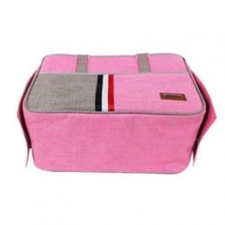 Сумка DODO для тварин 401926 див рожево-сіра 