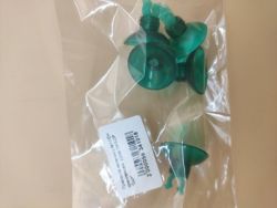 Присоска зеленая для распилителя 5шт З великим кріпленням