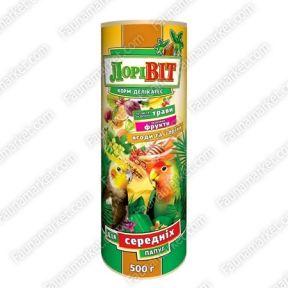 Лорівіт Корм-делікатес для птахів туба 0,5 кг 