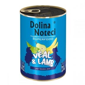 Dolina Noteci Premium Superfood консерви для собак 800г теля і ягням 383659303657 