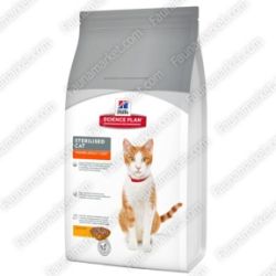 Hills SP Feline Adult Young Sterilised Cat з куркою для стерилізованих кішок і кастрованих котів 1,5 кг