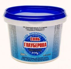 Сіль глауберова-проносне 500 гр