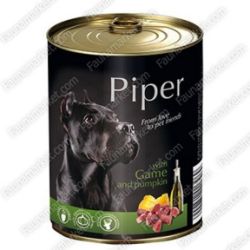 Консерви Piper Dog дичина гарбуз 400 гр