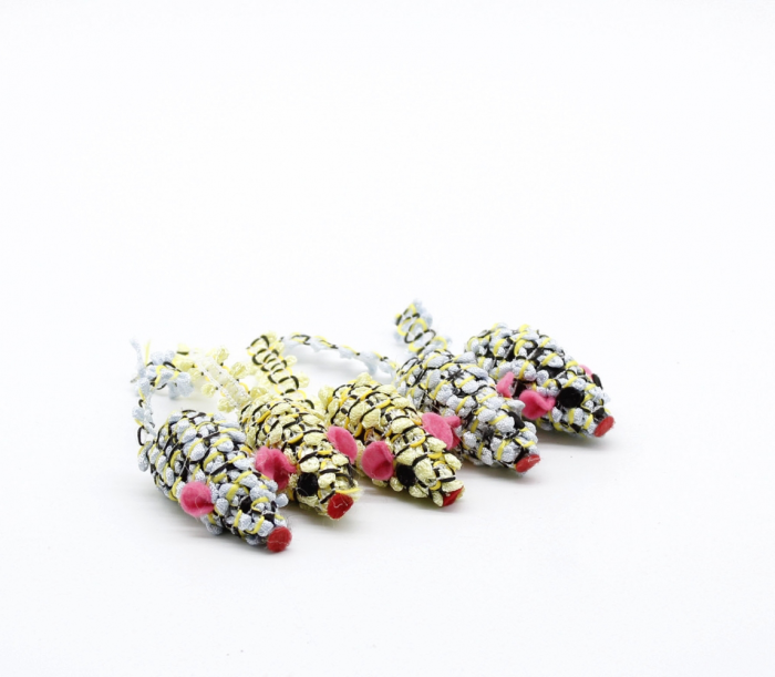 Миша 4 см гримаюча (набір 5 шт), PH-049 