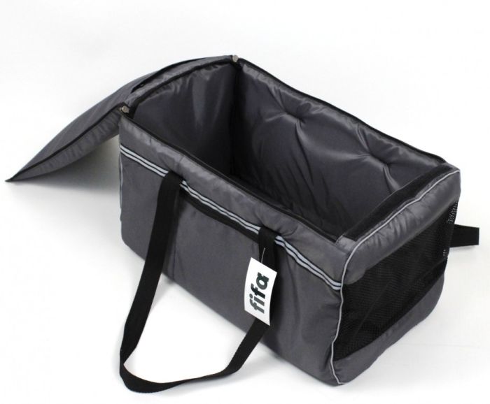 Сумка Хеппі сіра, 46х28х26 см 