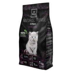 Rex Natural Range Kitten Chicken and Rice  сухий корм Рекс з куркою для кошенят 1 кг