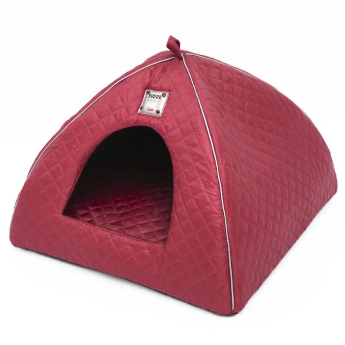 Будиночок для тварин Юрта 0 паянка з ребрами жорсткості 323535 см Бордо