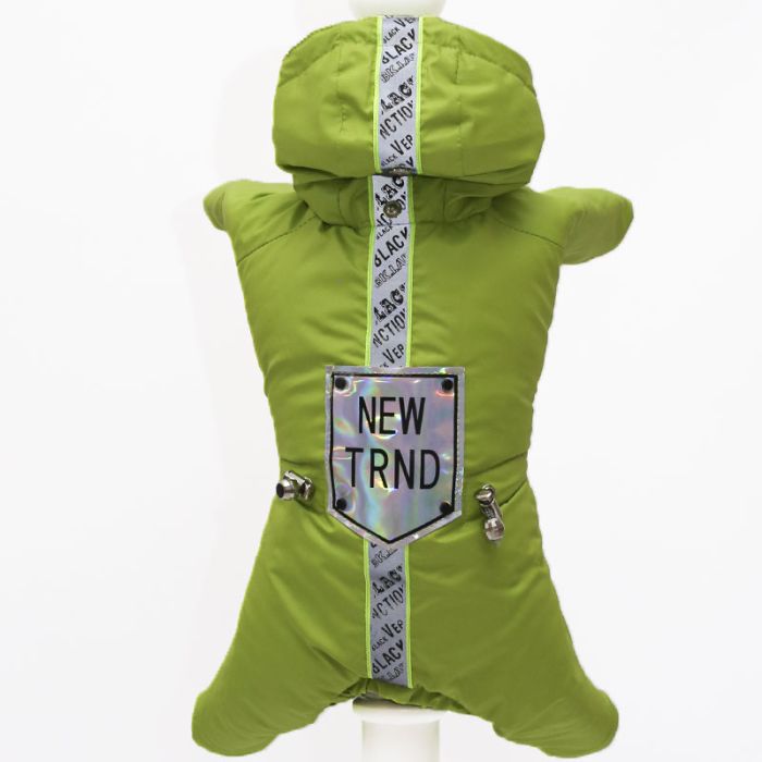 Авокадо комбінезон для собак хлопчиків на силіконі S2 пінчер