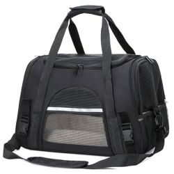 Сумка з килимком 40х28х25 см Чорна 