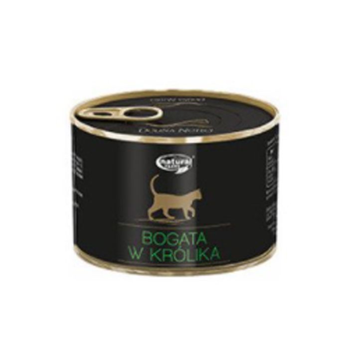 Dolina Noteci Natural Taste Cat мясні шматочки з кроликом консерви для кішок 185 г Консерви Dolina Noteci Natural Taste Cat 185гр мясні шматочки з кроликом