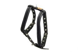 Шлея економ капрон одинарна 40 мм Фауна 405901-1 чорна 