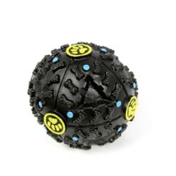 Мяч для ласощів жорсткий з оригінальним звуком 10см