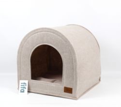 Будиночок повсть бежевий, 40х40х40 см 