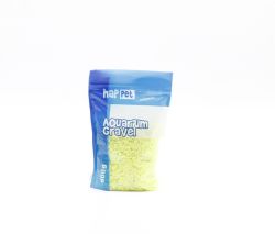 Гравій для акваріума 0,3 см  0,5 кг Флуоресцентний жовтий