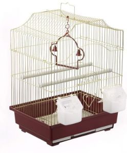 Клітка для птахів 112g золото Золота клітка