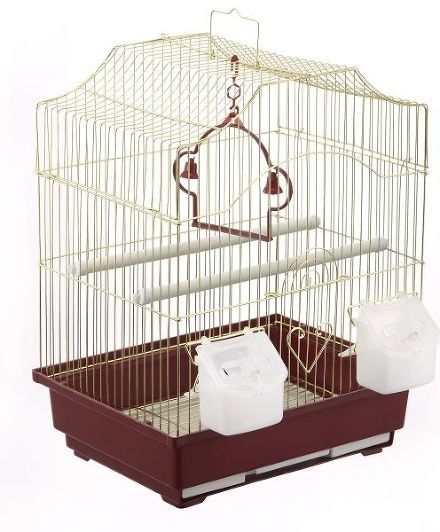 Клітка для птахів 112g золото Золота клітка
