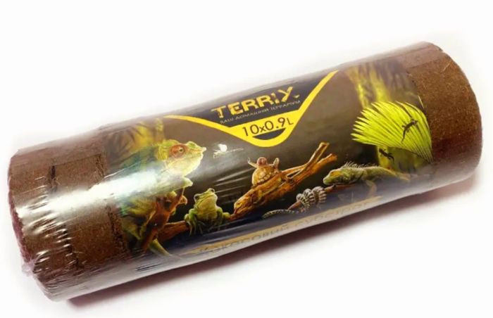 Кокосовий субстрат TerriX пресований 10шт х 0,9л