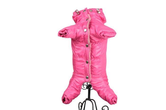 Подружка комбінезон для собак дівчаток на силіконі, хутро S3