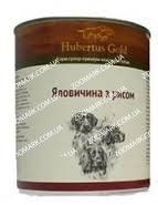 Hubertus Gold яловичина  Рис консерви для собак 800 г