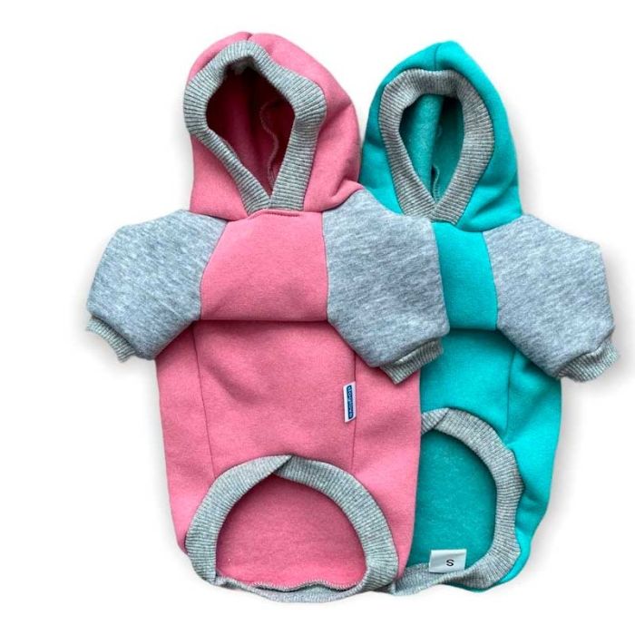 Пінк толстовка для собак DogLove рожева M