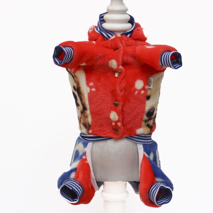 Матильда комбінезон для собак дівчаток махра S1