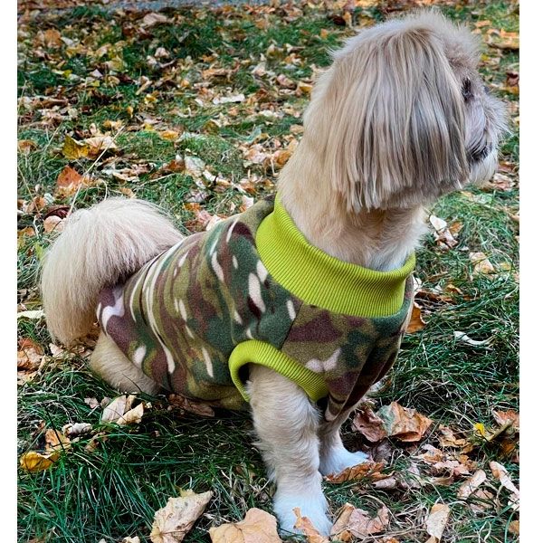 Фліска Толстовка для собак на флісі мульт M