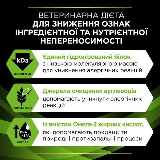 АКЦІЯ Pro Plan Veterinary Diets HA сухий дієтичний корм для цуценят та дорослих собак 1,3 кг 
