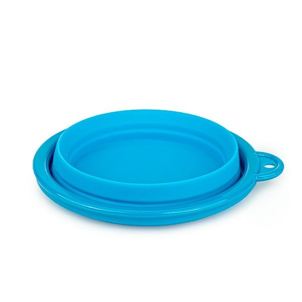 Миска силіконова блакитна, 350 мл 