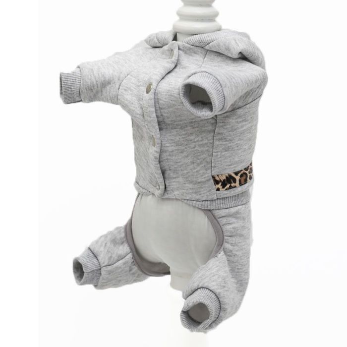 Олень світшот для собак хлопчиків трикотаж на флісі Морська хвиля S2