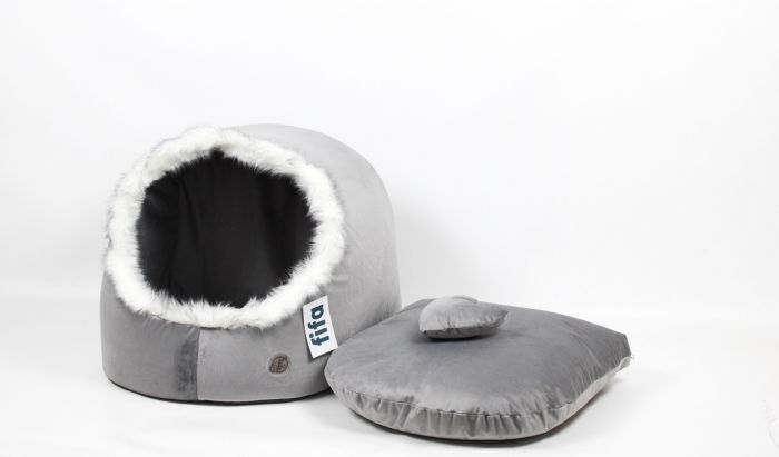 Будка  Люкс 424137 см.  Коричнева