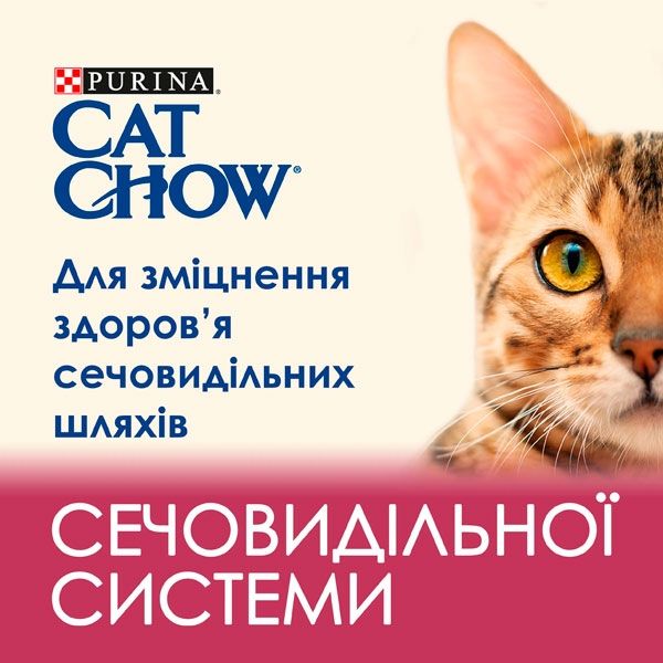 Cat Chow Urinary Tract Health сухий корм для котів для підтримки здоровя сечовивідної системи з куркою 15 кг