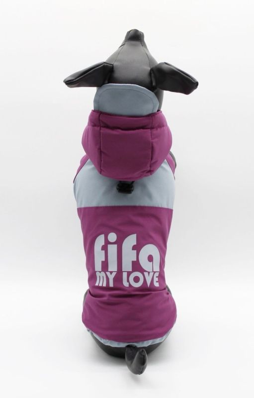 Октавія куртка з капюшоном, дівчинка, фуксія. XXS (А22В25-31см)