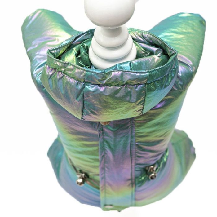 Веселка комбінезон для собак хлопчиків на силіконі S