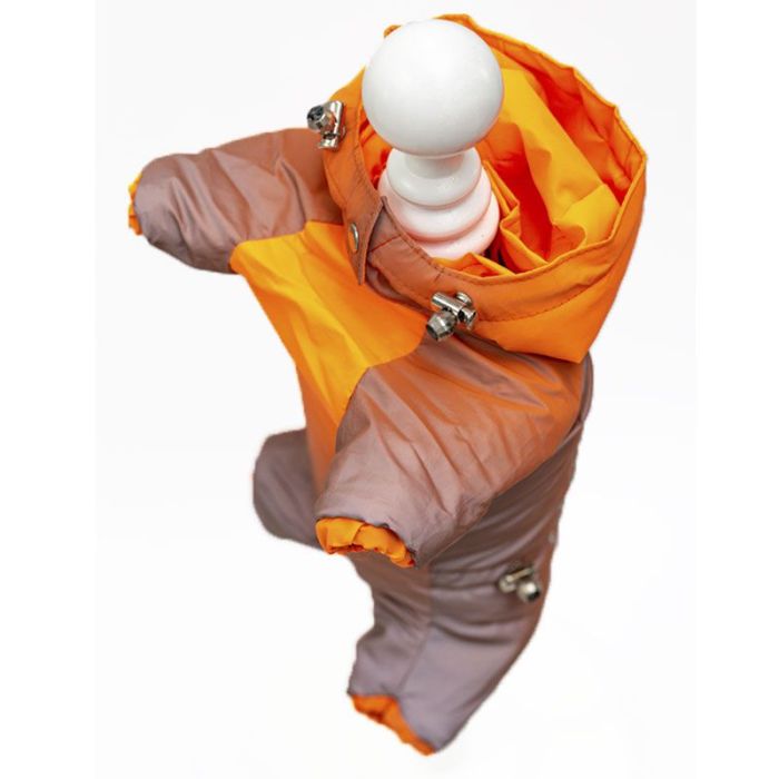 Комбінезон градієнт для дівчаток велсофт на силіконі S1