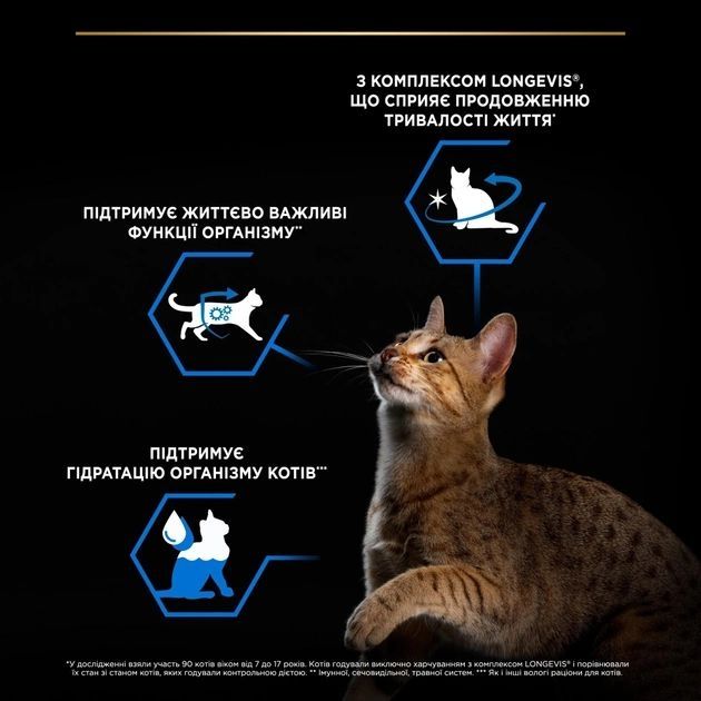 Purina Pro Plan Sterilised Senior Вологий корм для стерилізованих котів старше 7 років з індичкою 85 гр 